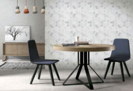 Mesa y sillas modernas 9