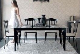 Mesa y sillas contemporáneas 12