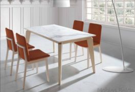 Mesa y sillas modernas 12